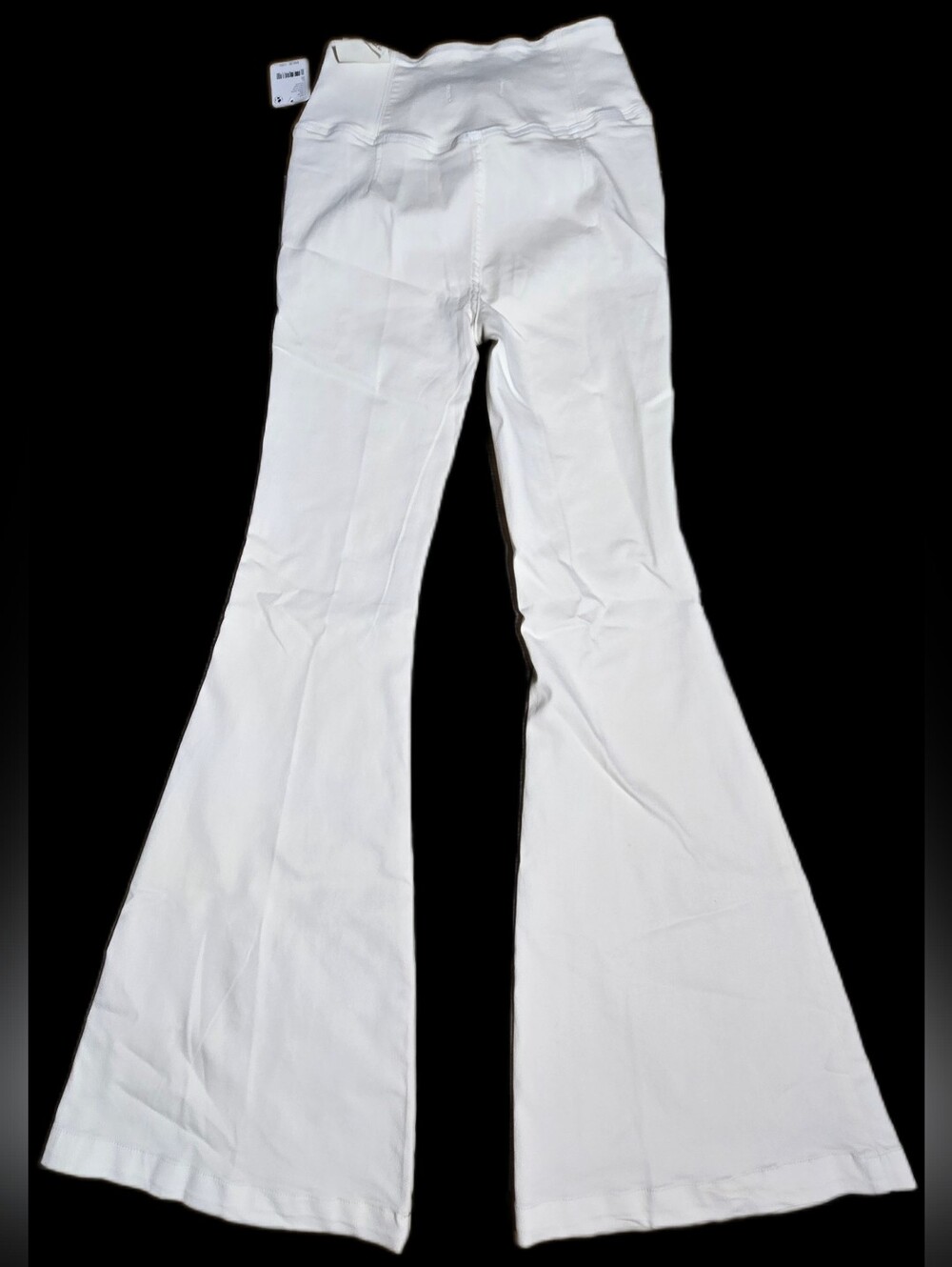 We The Free Ivory High-Rise Flare Jeans - Picture 6 of 9